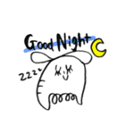 一筆書きぞう5（個別スタンプ：21）