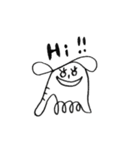 一筆書きぞう5（個別スタンプ：22）