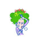 thee サボテン家族2（個別スタンプ：14）