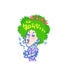 thee サボテン家族2（個別スタンプ：21）