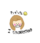おんなのこのおへんじすたんぷ（個別スタンプ：31）