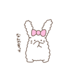 ボスうさぎとひよこ子分たち3（個別スタンプ：1）