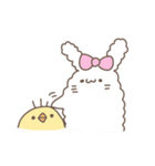 ボスうさぎとひよこ子分たち3（個別スタンプ：3）