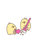 ボスうさぎとひよこ子分たち3（個別スタンプ：9）