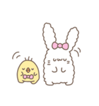 ボスうさぎとひよこ子分たち3（個別スタンプ：12）