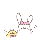 ボスうさぎとひよこ子分たち3（個別スタンプ：14）