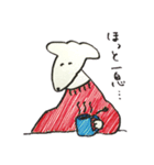 素朴シリーズ・いぬ（個別スタンプ：6）