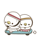 ぴょくん＆ぴょこちゃん♡カップル（個別スタンプ：25）