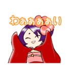 お喋りお着物娘（個別スタンプ：22）