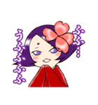 お喋りお着物娘（個別スタンプ：25）