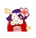 お喋りお着物娘（個別スタンプ：31）