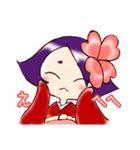 お喋りお着物娘（個別スタンプ：37）
