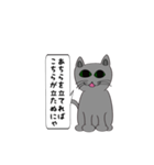 猫でことわざ（個別スタンプ：35）