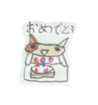 ろっくんのねこちゃんスタンプ（個別スタンプ：6）