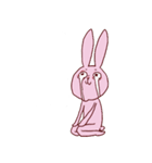 感情(いろいろ)氾濫うさぎ2（個別スタンプ：14）