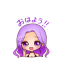 からふるミニガール（個別スタンプ：1）