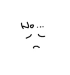 落書き顔文字第2段（個別スタンプ：2）