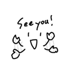 落書き顔文字第2段（個別スタンプ：11）