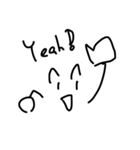 落書き顔文字第2段（個別スタンプ：13）