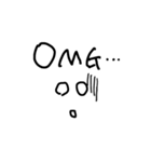 落書き顔文字第2段（個別スタンプ：15）