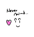 落書き顔文字第2段（個別スタンプ：23）