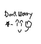 落書き顔文字第2段（個別スタンプ：24）