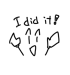 落書き顔文字第2段（個別スタンプ：27）