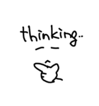 落書き顔文字第2段（個別スタンプ：28）