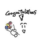 落書き顔文字第2段（個別スタンプ：29）