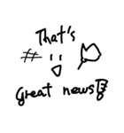 落書き顔文字第2段（個別スタンプ：30）