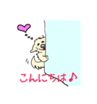 ごーるでんわんこ1 ゴールデンレトリバー1（個別スタンプ：6）