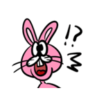 ハッピーうさぎ野郎（個別スタンプ：4）