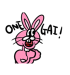 ハッピーうさぎ野郎（個別スタンプ：9）