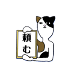 額縁にゃんこ（個別スタンプ：2）