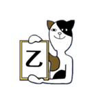 額縁にゃんこ（個別スタンプ：23）