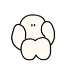 monggl, ふかふかだ。（個別スタンプ：24）