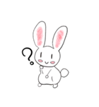 テキトーうさぎの気まぐれスタンプ第3弾！（個別スタンプ：1）
