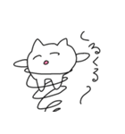 二足歩行の猫（個別スタンプ：12）
