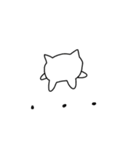 二足歩行の猫（個別スタンプ：34）