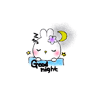 毎日使える✩うさぎちゃんすたんぷ（個別スタンプ：2）