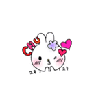 毎日使える✩うさぎちゃんすたんぷ（個別スタンプ：4）
