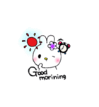 毎日使える✩うさぎちゃんすたんぷ（個別スタンプ：6）