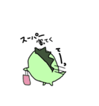 恐竜とうさぎ2（個別スタンプ：38）