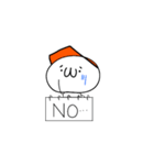下手なしょぼんのカンペスタンプ（個別スタンプ：6）
