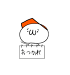 下手なしょぼんのカンペスタンプ（個別スタンプ：7）