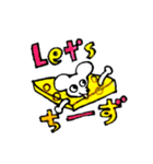 チーズ大好きねずみのグレーくん❣️その四（個別スタンプ：7）