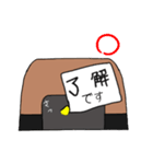 ヒョウモンくんと、レオパちゃんのスタンプ（個別スタンプ：5）