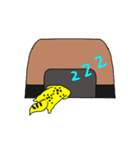 ヒョウモンくんと、レオパちゃんのスタンプ（個別スタンプ：34）