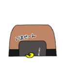 ヒョウモンくんと、レオパちゃんのスタンプ（個別スタンプ：38）