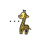 きりん色（個別スタンプ：3）